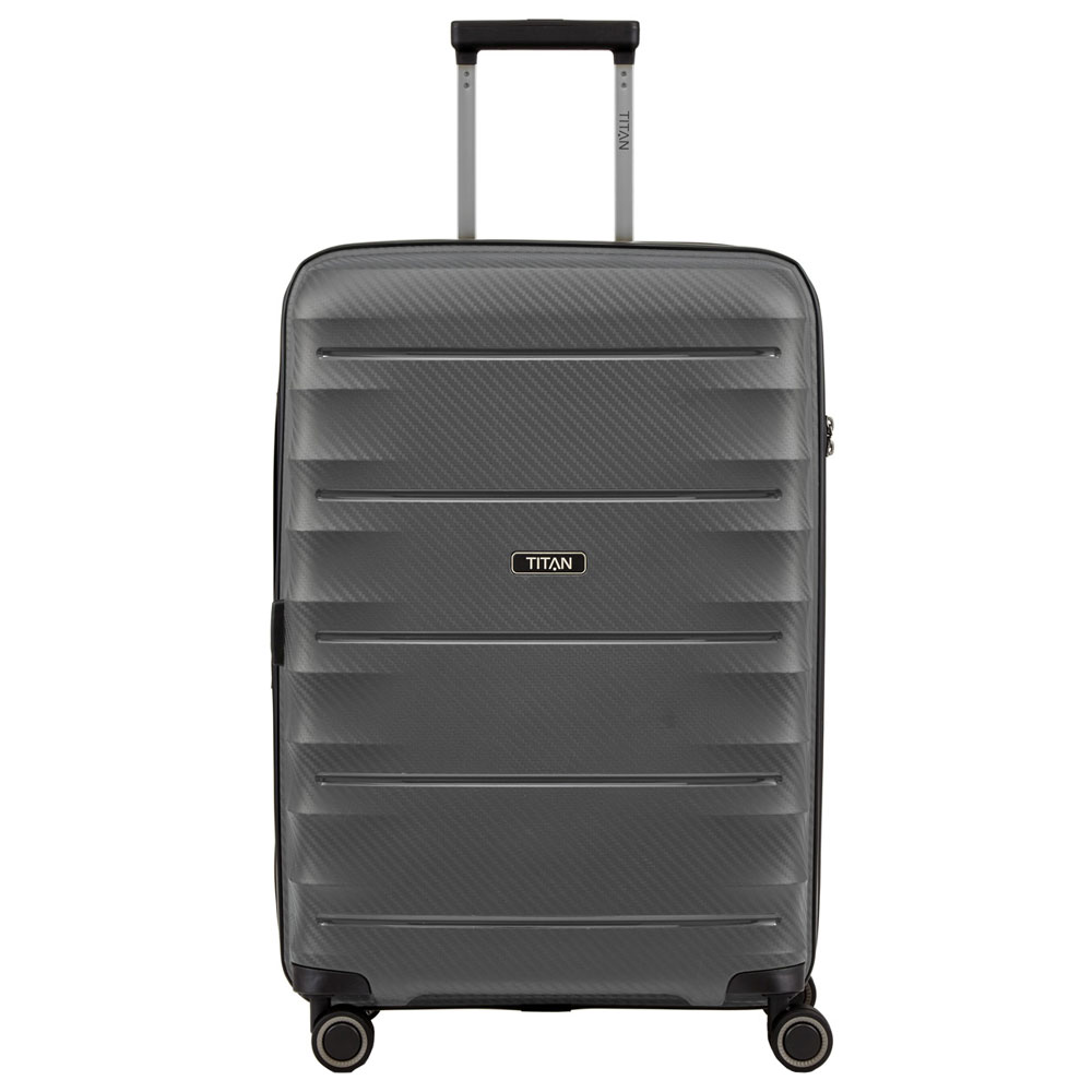 Titan Highlight 4 Wheel Trolley M Expandable Antracite Titan Highlight 4 Wheel Trolley M Expandable Antracite