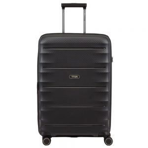 Titan Highlight 4 Wheel Trolley M Expandable Black