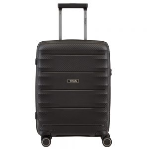 Titan Highlight 4 Wheel Handbagage Trolley S Black