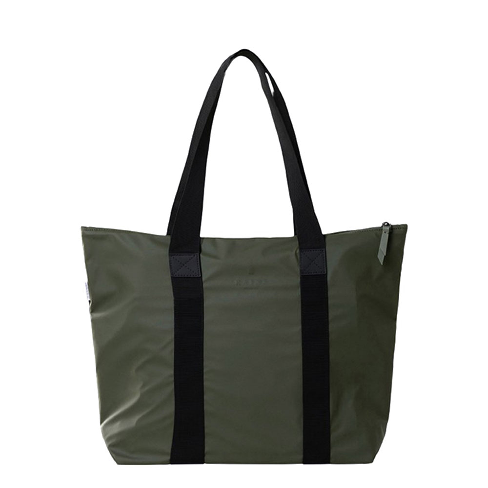 Rains Original Tote Bag Rush Schoudertas Green Rains Original Tote Bag Rush Schoudertas Green