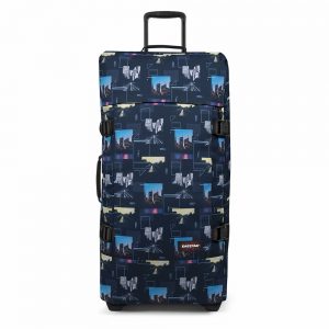 Eastpak Tranverz L Trolley Shapes Blue