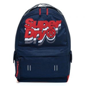 Superdry Montana Backpack Jacky Dark Navy / Fluro Red
