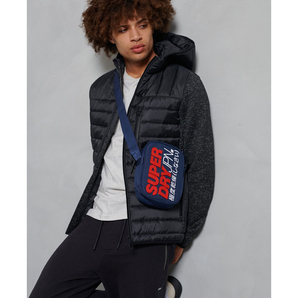 Superdry Montauk Side Bag Navy Superdry Montauk Side Bag Navy