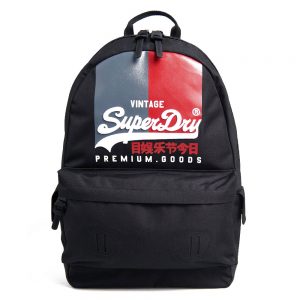 Superdry Montana Vintage Logo Backpack Black
