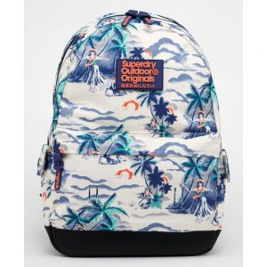 Superdry Montana Vintage Hawaiin Backpack Hula Girls Navy