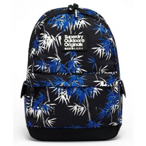 Superdry Montana Vintage Hawaiin Backpack Black AOP