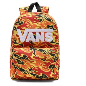 Vans New Skool Kids Rugzak Flame Camo