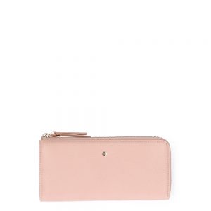 FMME Wallet Large Grain Pink Latte