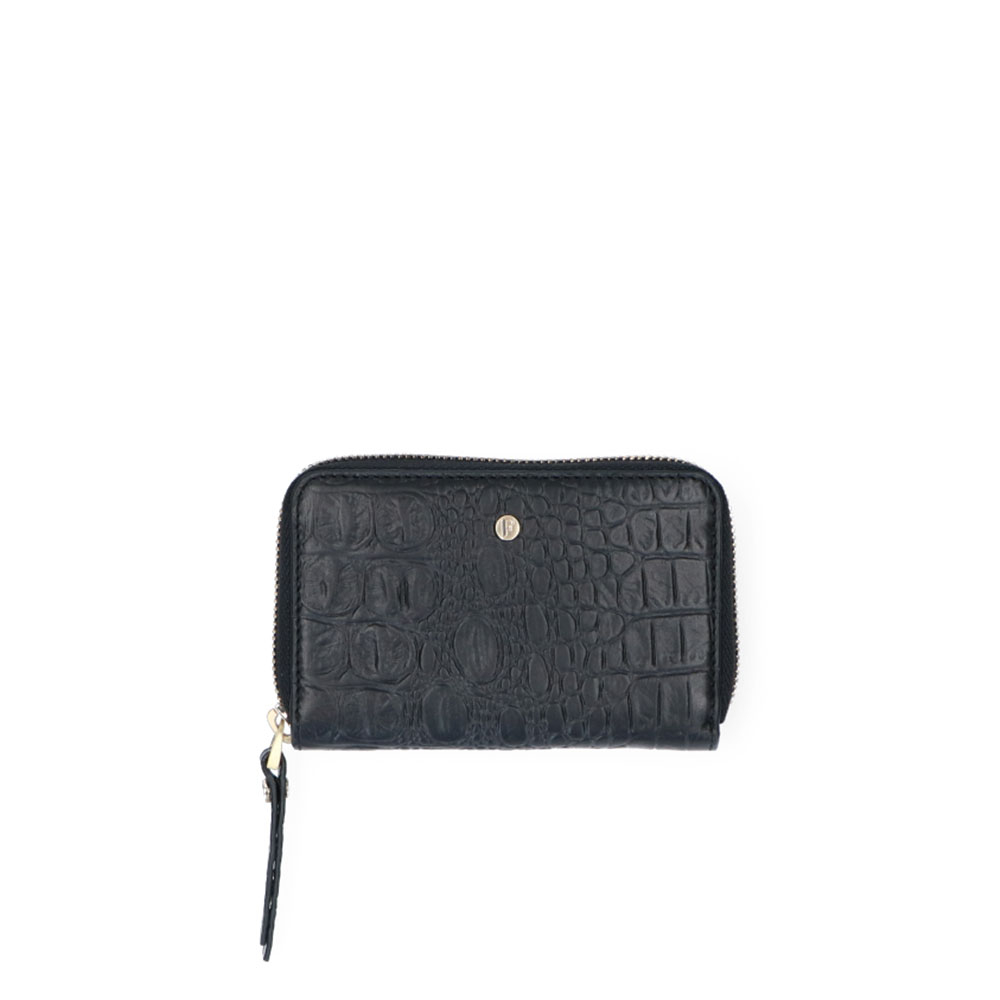 FMME Wallet Small Croco Black FMME Wallet Small Croco Black