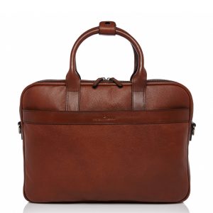 Castelijn & Beerens Vivo RFID Laptoptas 15.6'' Cognac