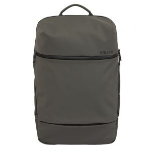 Salzen Savvy Fabric Daypack Backpack Olive Grey